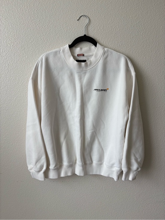 Abercrombie & Fitch Other - Abercrombie & Fitch McLaren Men's White Crewneck Sweatshirt Size S